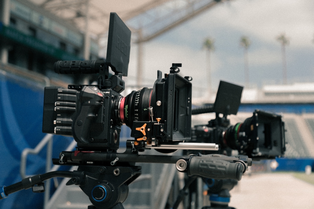 Eine hochwertige Kamera als Kostenfaktor einer Live-Streaming-Produktion.
