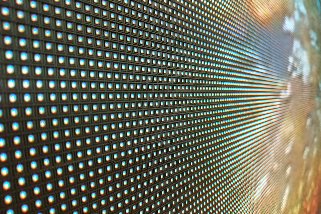 Led-Wand für die virtuelle Filmproduktion, bzw. Virtual Production.