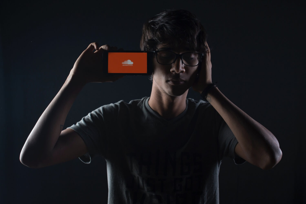 Podcast Plattform "SoundCloud".