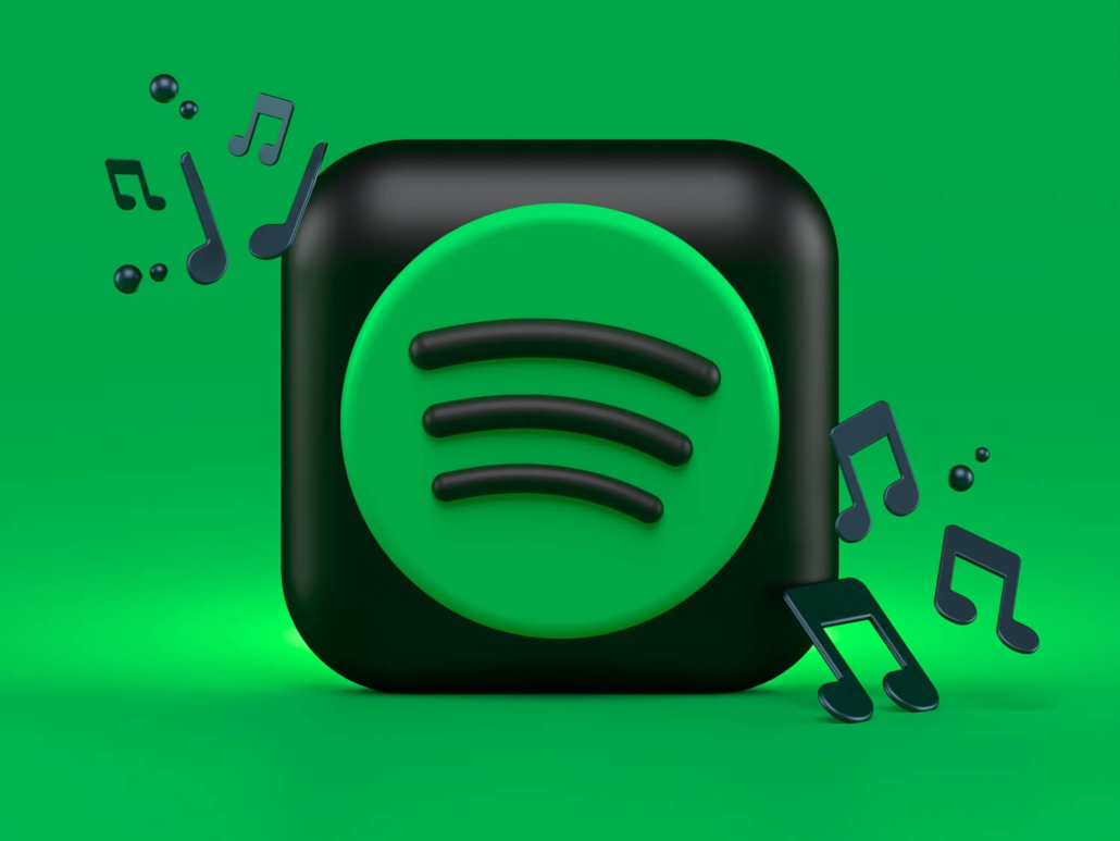 Podcast Plattform "Spotify".