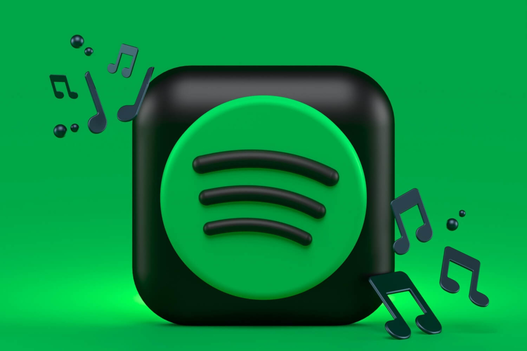 Logo des Podcast-Streaming-Dienstleisters Spotify.