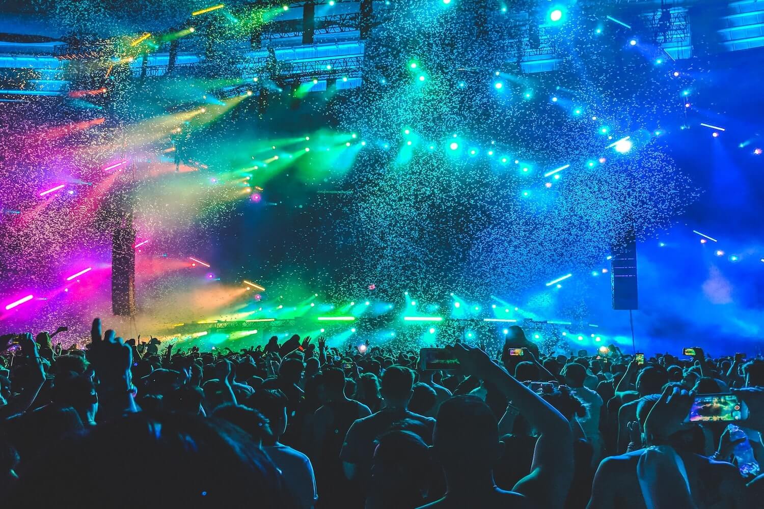 Ein Konzert, das sich für das Live Streaming mit 360 Grad Videos eignet.