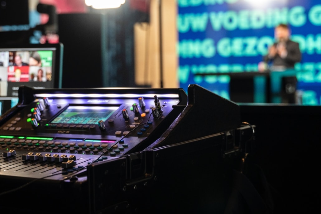 Live Streaming Equipment für einen Multistream