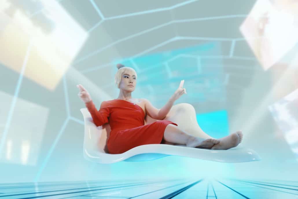 A 3d animation production for technology.