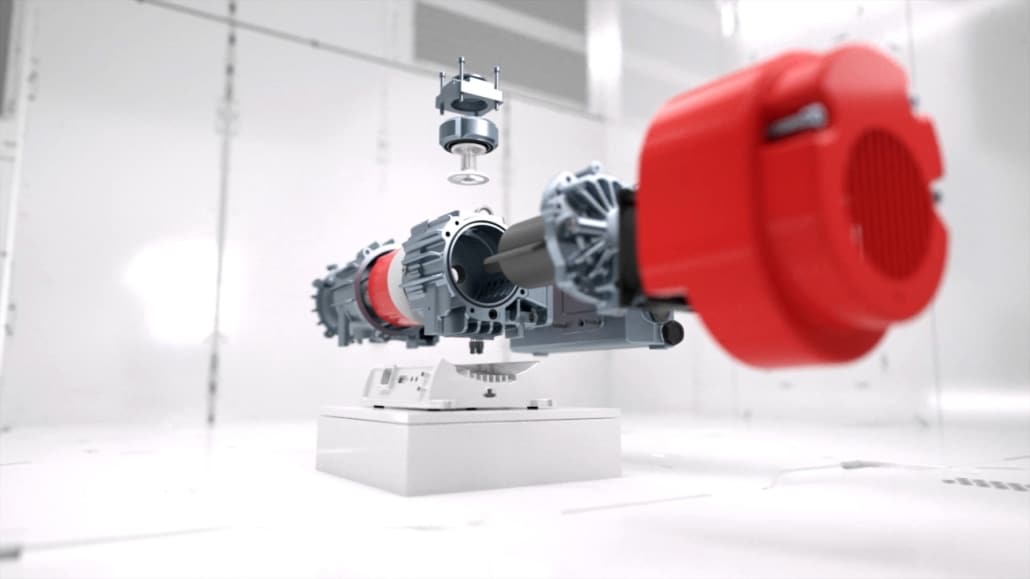 A 3d model of the 3d animation production muthmedia.
