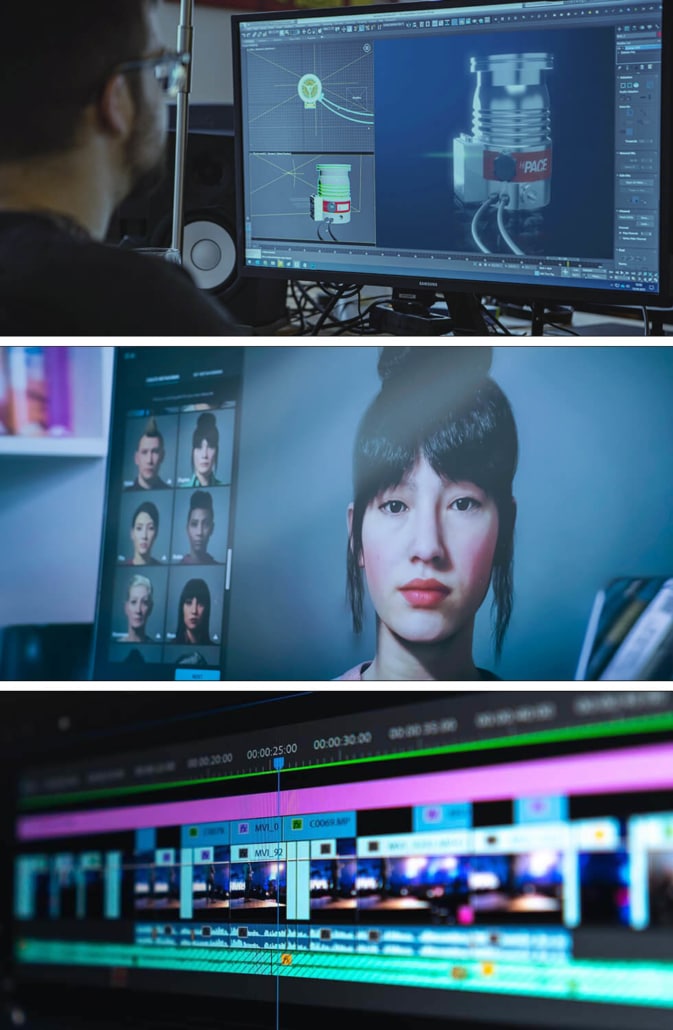 Behind the scenes pictures of 3d animation production muthmedia.