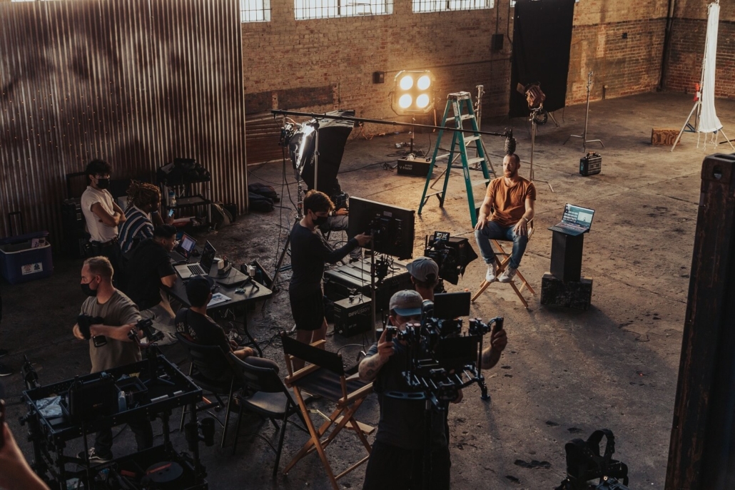 Imagefilm drehen: Aufbau
