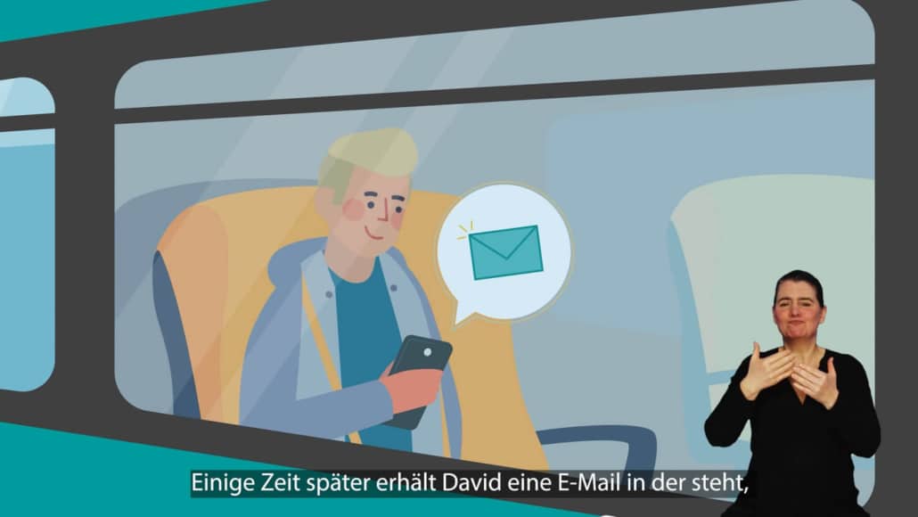Barrierefreie Videos Produktseiten-Störer